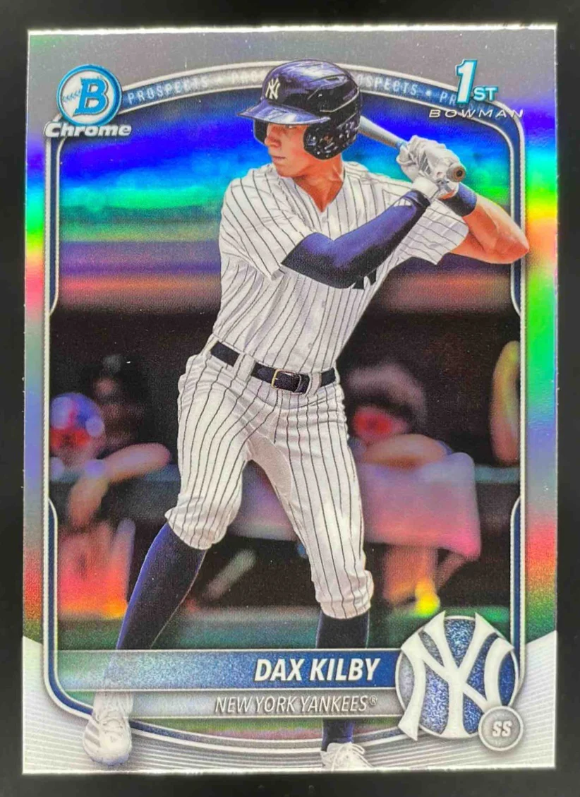 2025 Bowman Draft Chrome Refractor #BDC-146 Dax Kilby RC