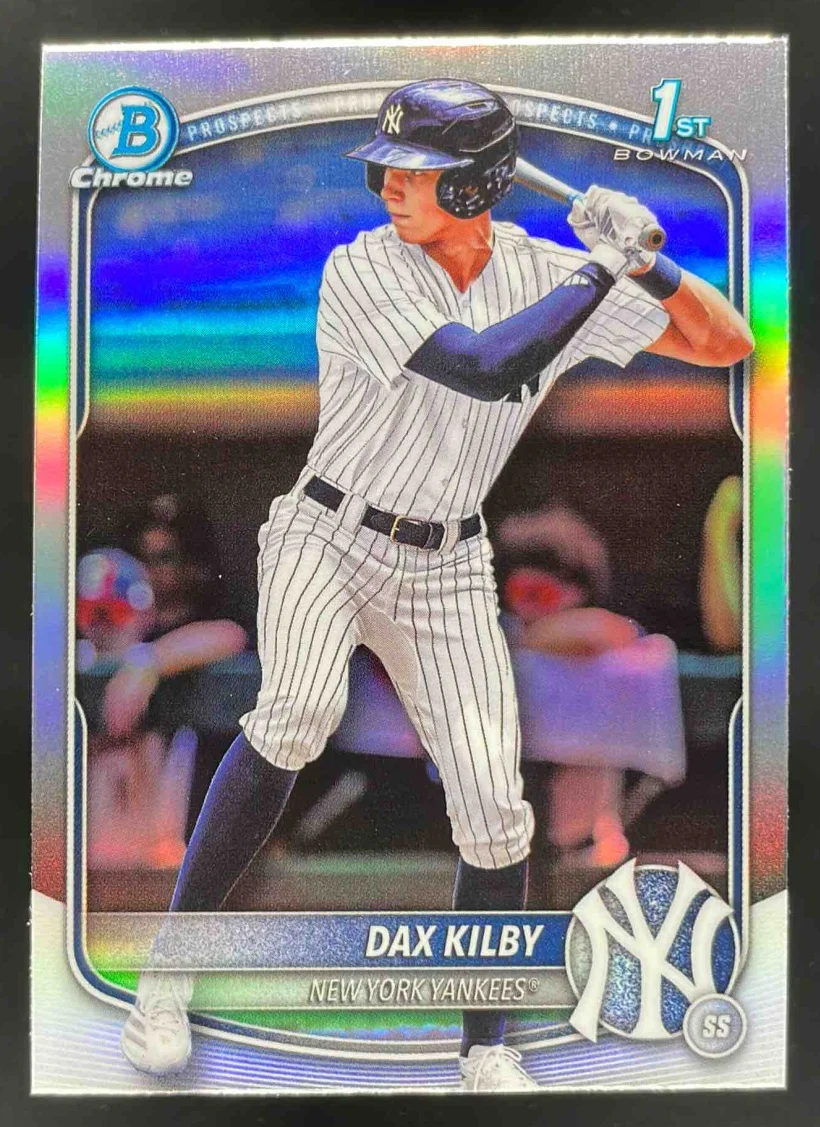 2025 Bowman Draft Chrome Refractor #BDC-146 Dax Kilby RC