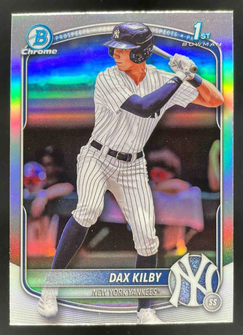 2025 Bowman Draft Chrome Refractor #BDC-146 Dax Kilby RC