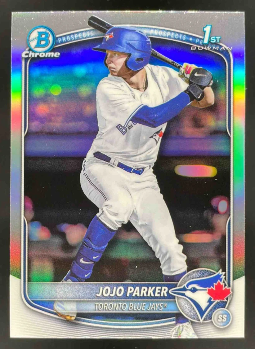 2025 Bowman Draft Chrome Refractor #BDC-8 JoJo Parker RC