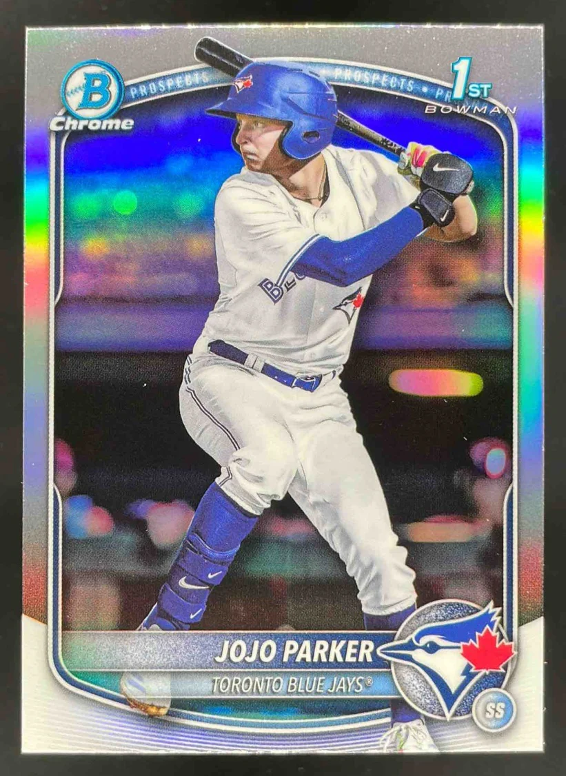 2025 Bowman Draft Chrome Refractor #BDC-8 JoJo Parker RC