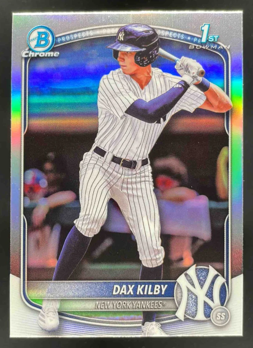 2025 Bowman Draft Chrome Refractor #BDC-146 Dax Kilby RC