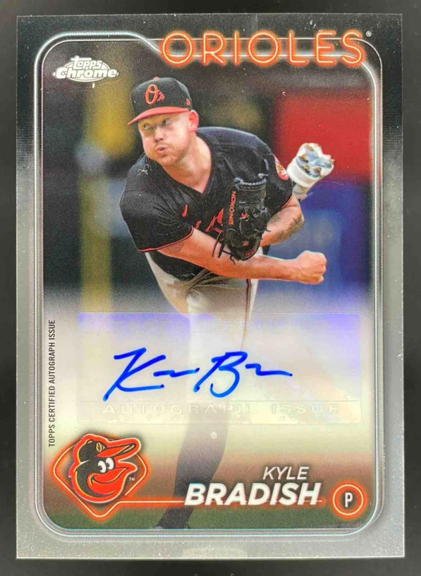 2024 Topps Chrome Update Autographs #AC-KB Kyle Bradish Auto