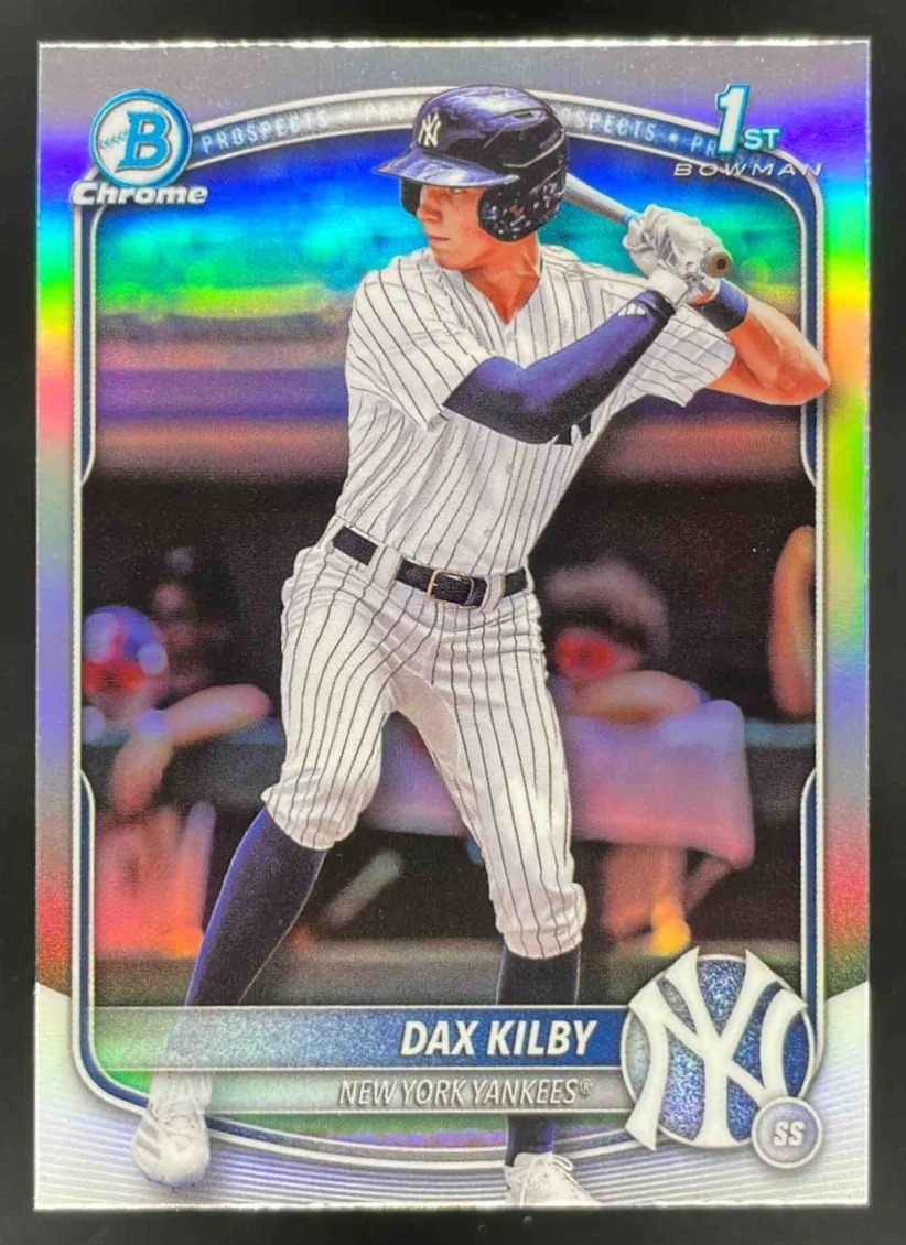 2025 Bowman Draft Chrome Refractor #BDC-146 Dax Kilby RC