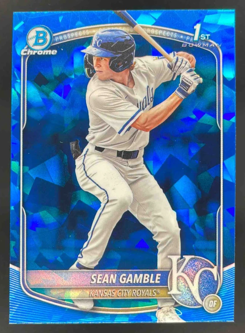 2025 Bowman Draft Sapphire Chrome #BDC-178 Sean Gamble RC