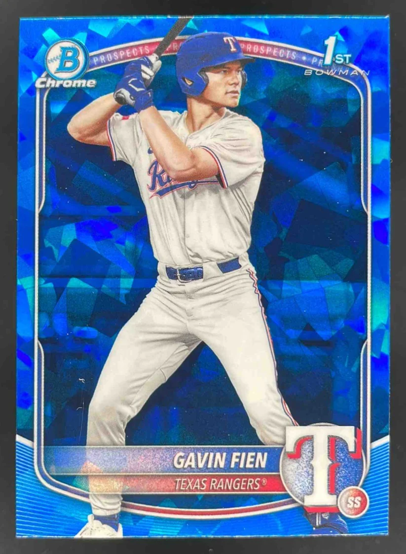2025 Bowman Draft Sapphire Chrome #BDC-15 Gavin Fien RC