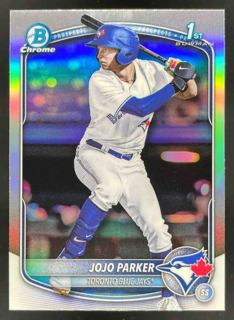 2025 Bowman Draft Chrome Refractor #BDC-8 JoJo Parker RC