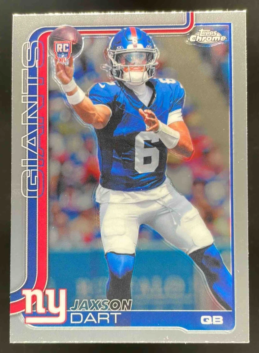 2025 Topps Chrome Rookie #306 Jaxson Dart RC