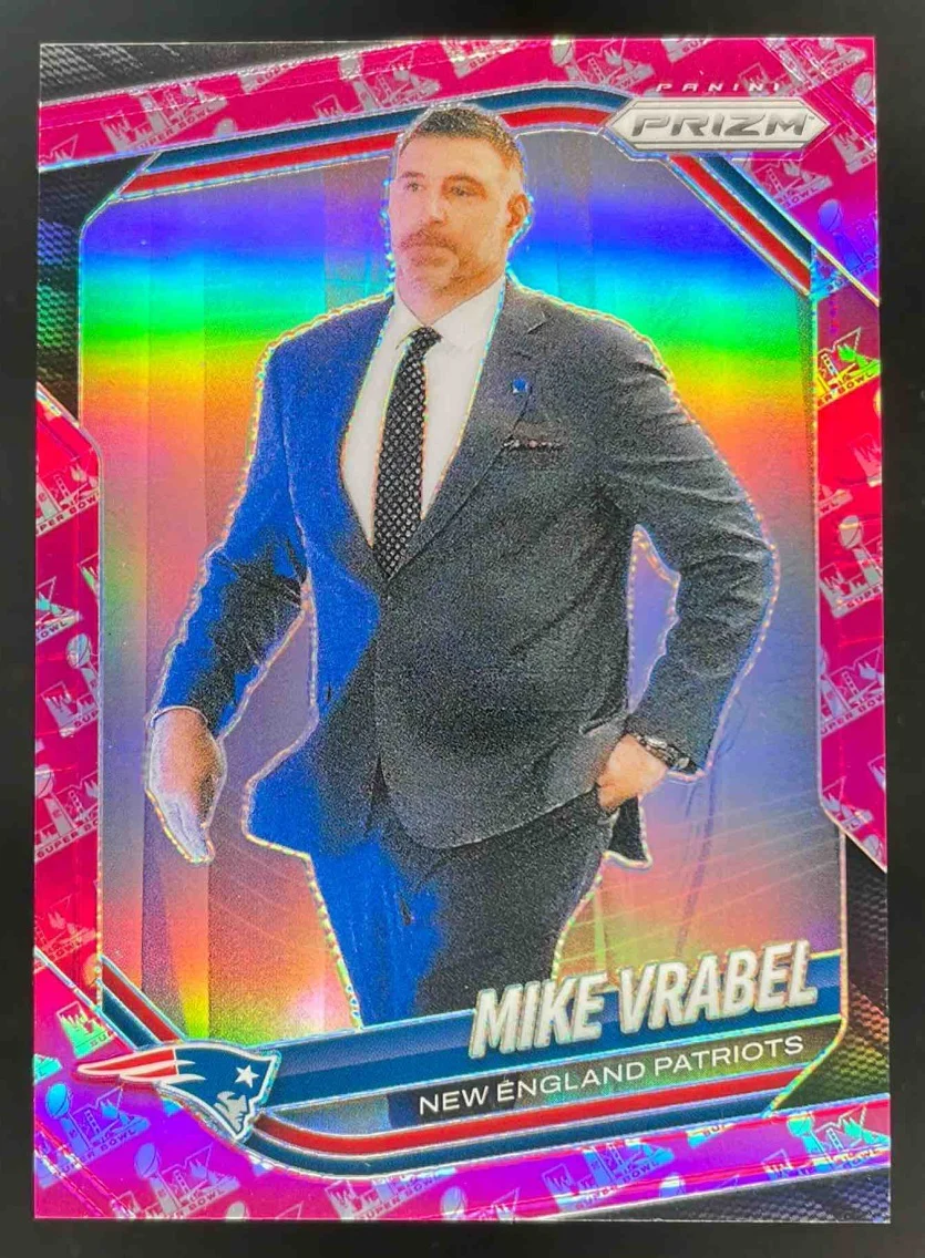 2025 Panini Prizm Super Bowl LX Prizm #110 Mike Vrabel /60