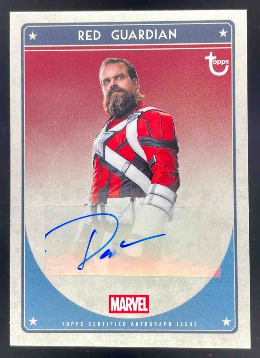2026 Topps Brooklyn Collection Marvel Captain America David Harbour Red Guardian