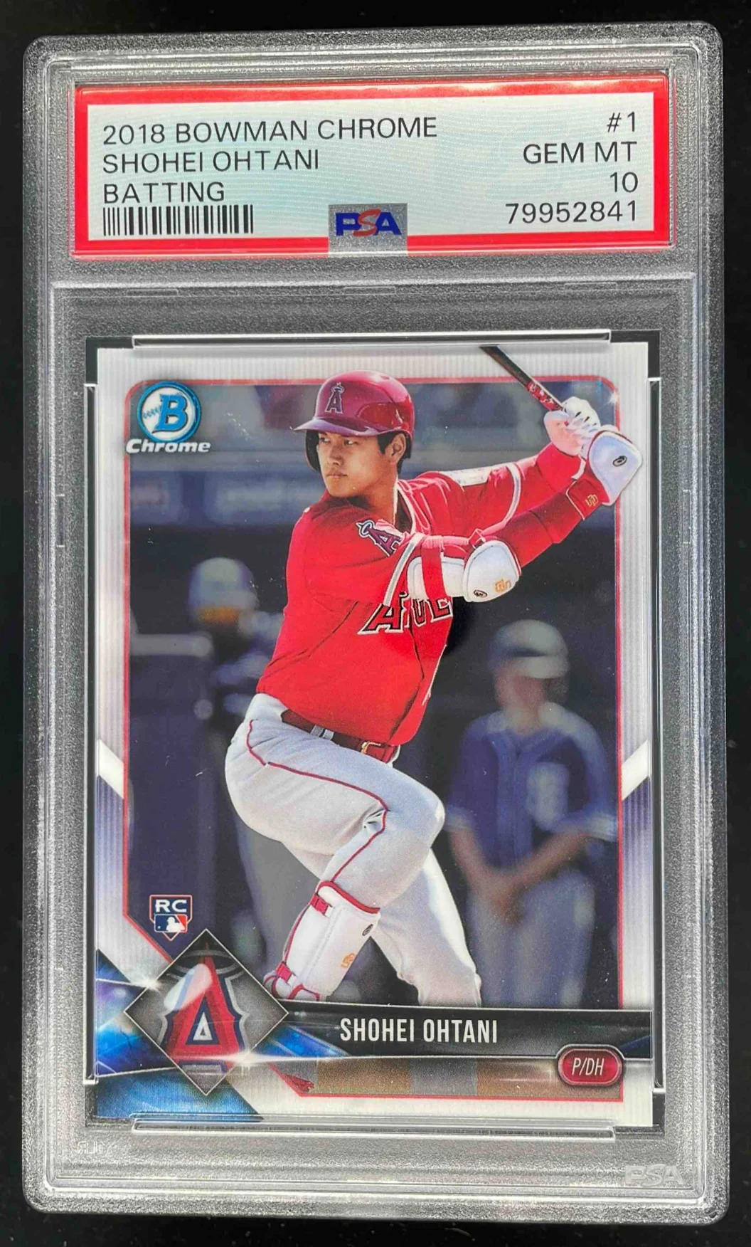 2018 Bowman Chrome #1 Shohei Ohtani RC PSA 10