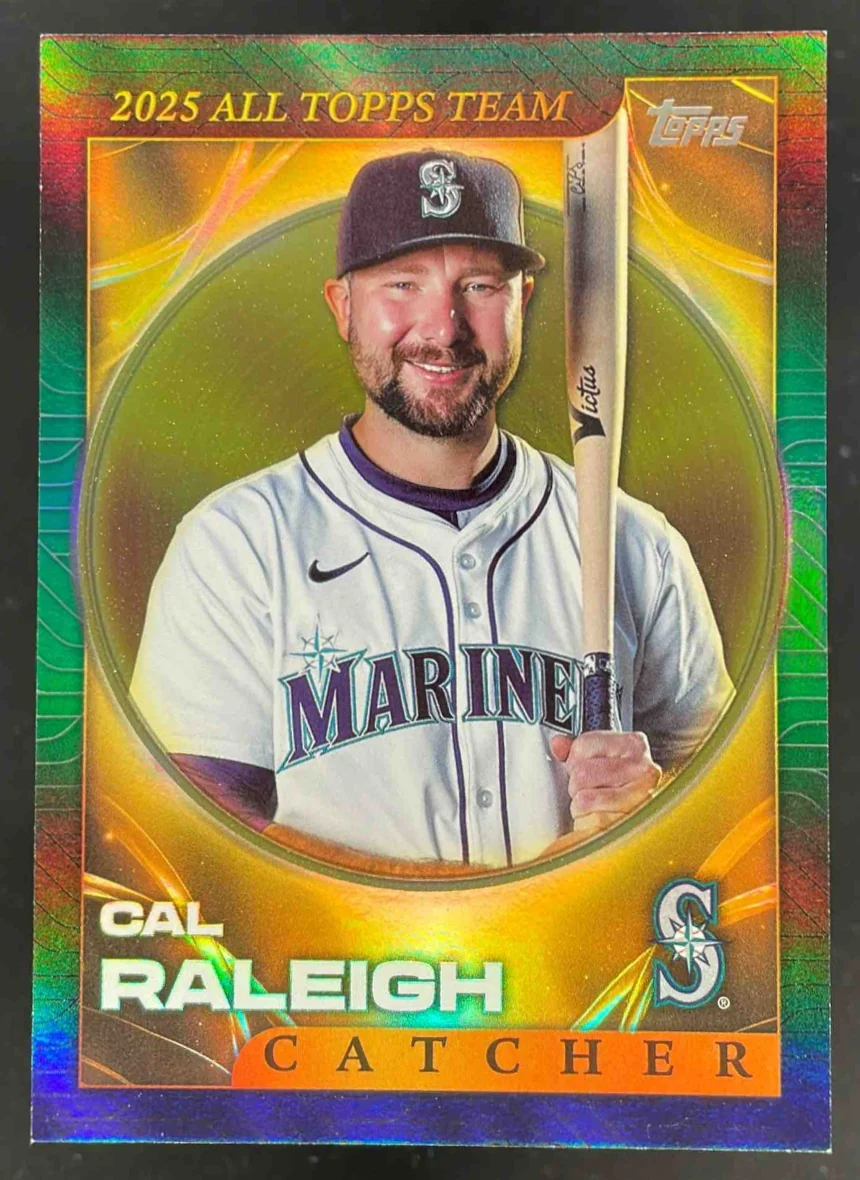 2026 Topps 2025 All-Topps Team Green Foil #ATT-1 Cal Raleigh /99