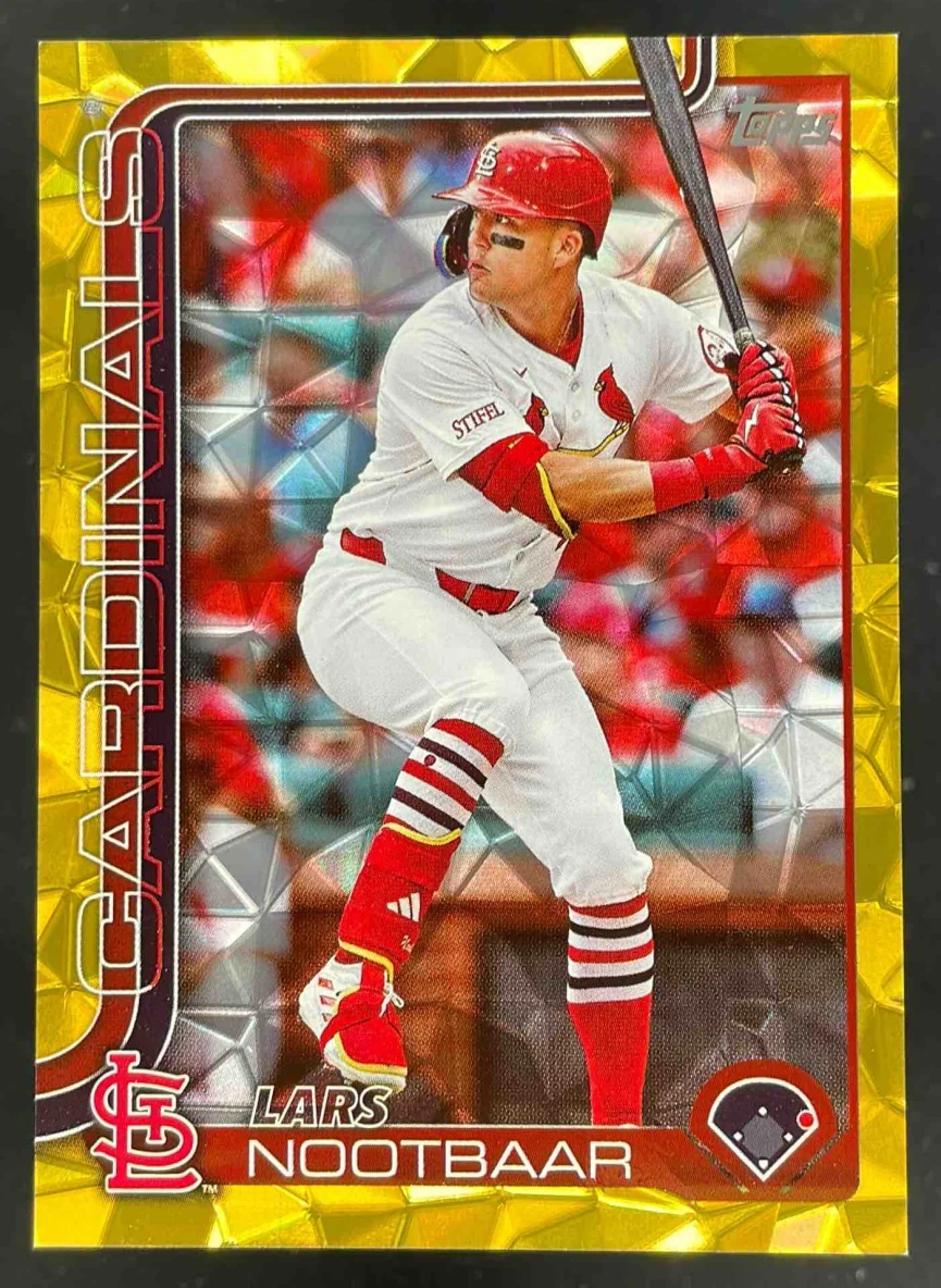 2025 Topps Gold Diamante #203 Lars Nootbaar /50