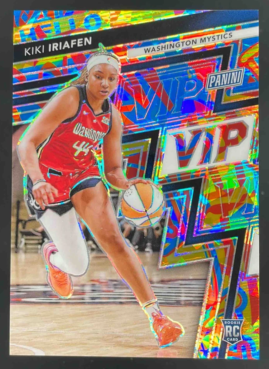 2025 NSCC VIP Gold Packs Gold VIP National Sparkle Hello #RC4 Kiki Iriafen /45