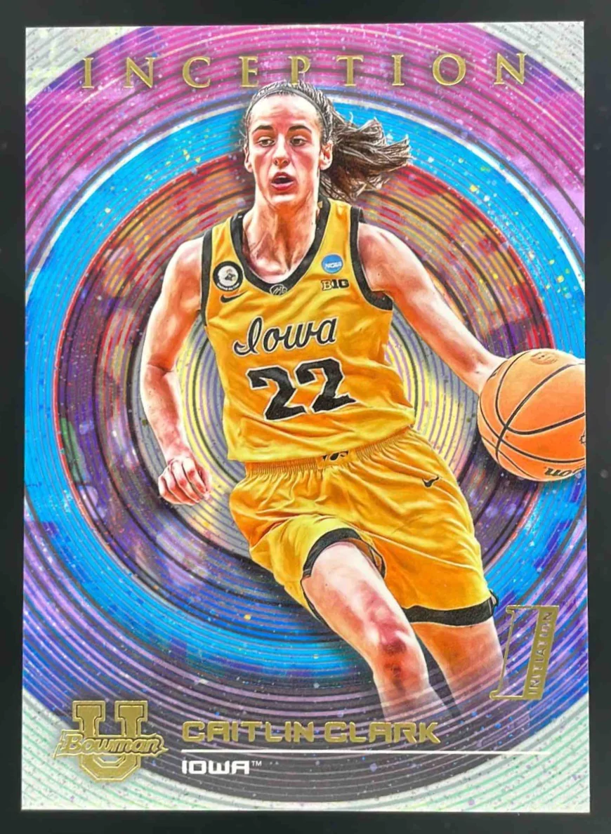 2022 Bowman University Inception #68 Caitlin Clark