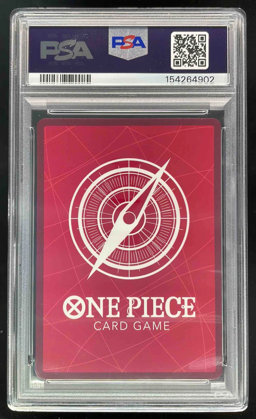 2022 One Piece OP01 EN #003 Monkey D Luffy Alternate Art PSA 10 - Image 2