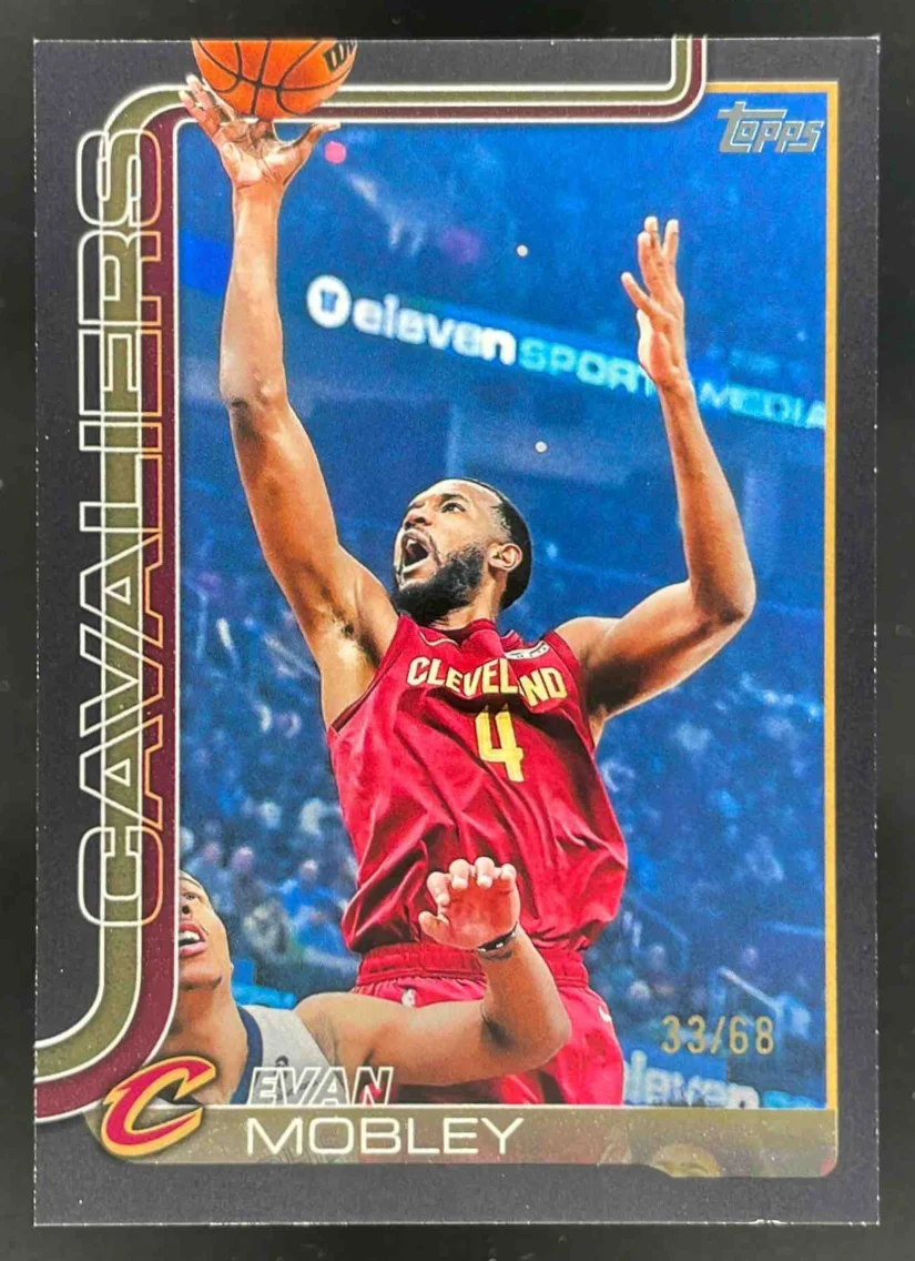 2025-26 Topps Black #82 Evan Mobley /68