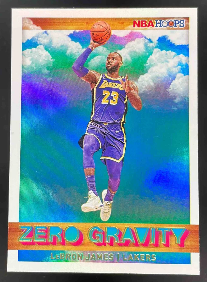 2019-20 Panini Hoops Zero Gravity Holo #18 LeBron James