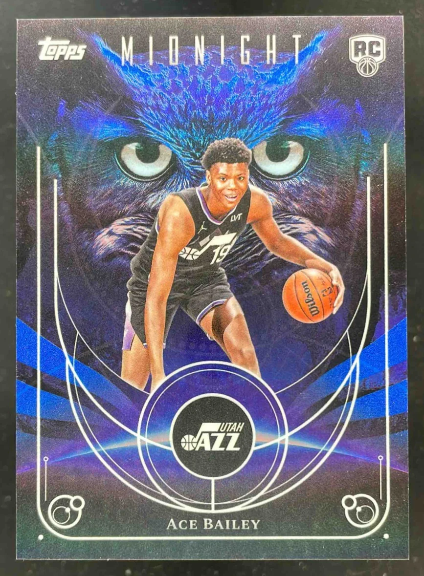 2025-26 Topps Midnight Night Owls #NO-20 Ace Bailey