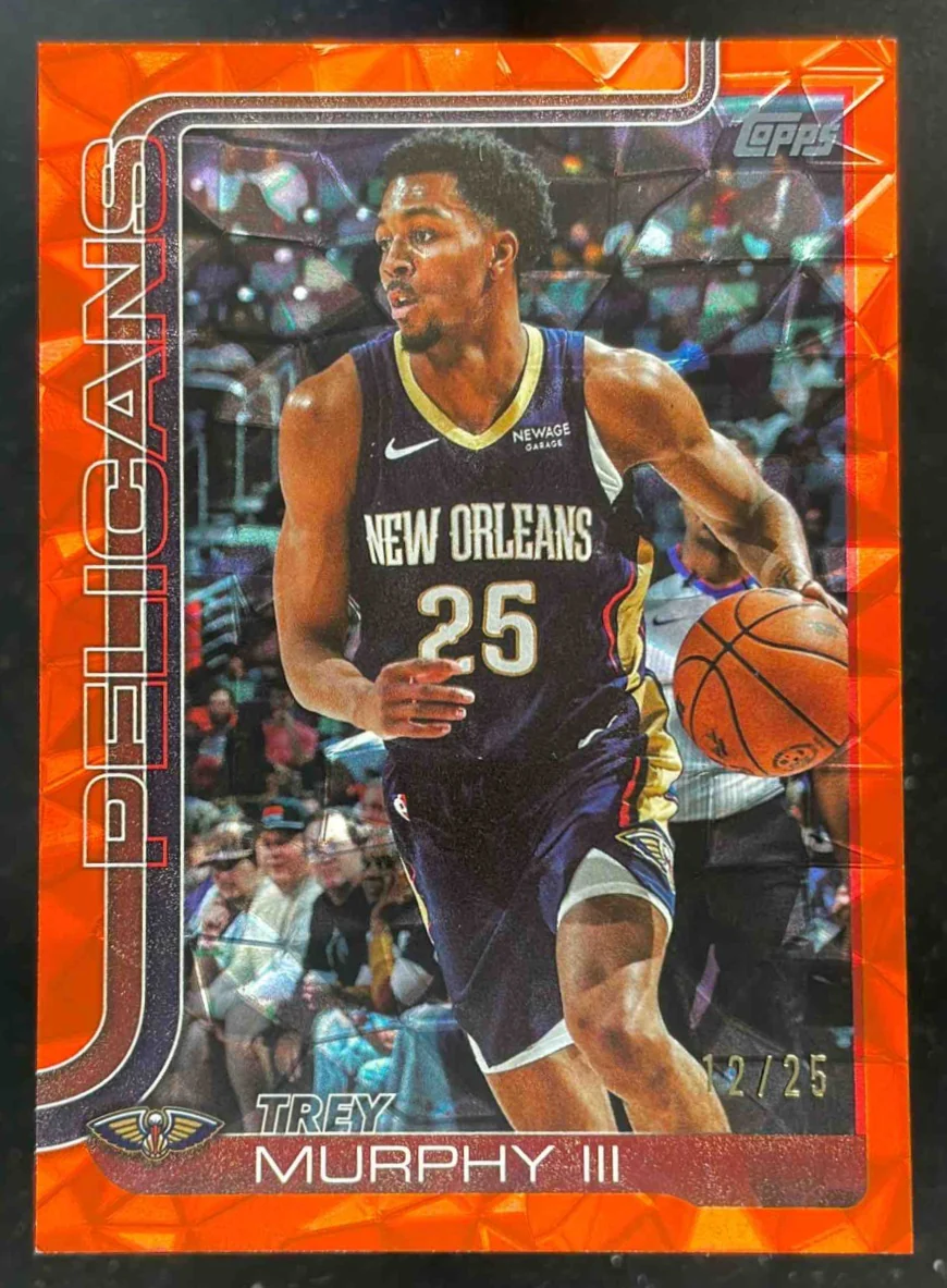 2025-26 Topps Diamante Orange #190 Trey Murphy III /25