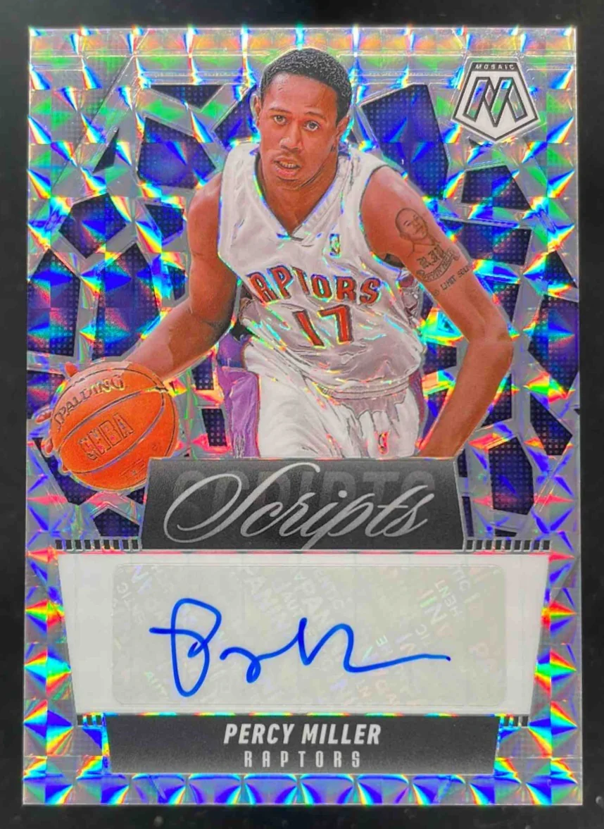 2024-25 Panini Mosaic Scripts #MS-PMT Percy Miller Auto