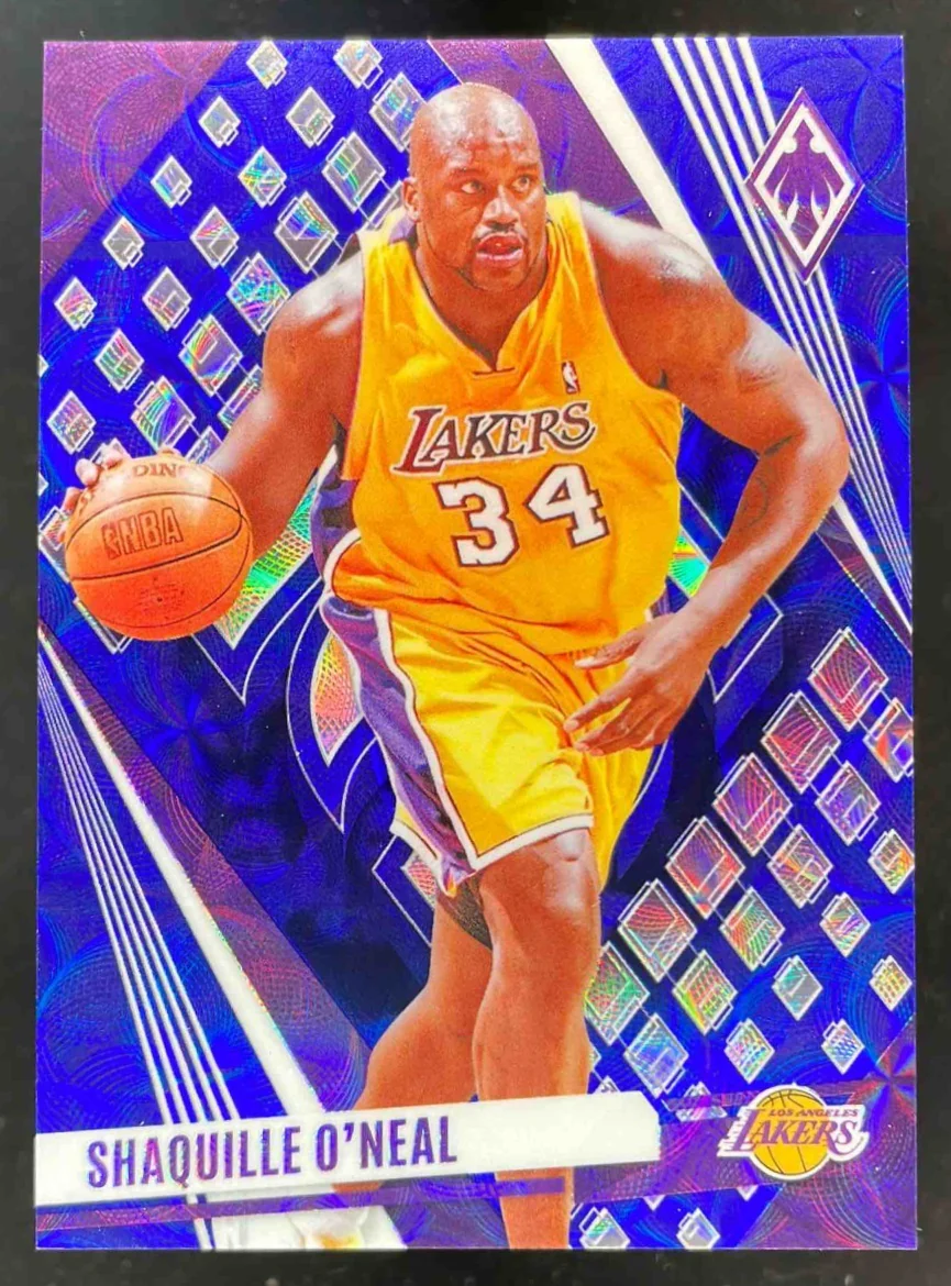 2023-24 Panini Phoenix International Blue #41 Shaquille O'Neal /35