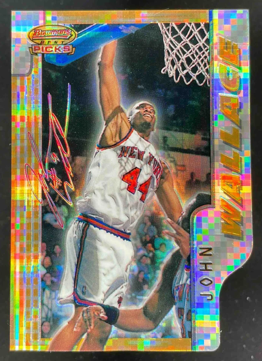 1996-97 Bowman 's Best Picks Atomic Refractors #BP4 John Wallace RC