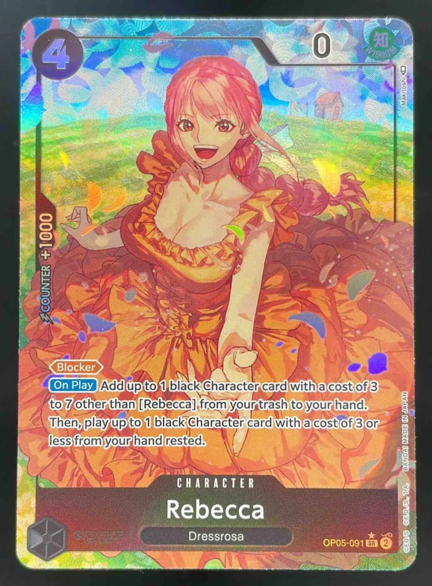 Rebecca Alternate Art - Awakening of the New Era OP05 One Piece