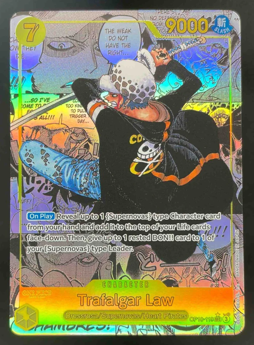 Trafalgar Law 119 Manga - Royal Blood OP10 One Piece