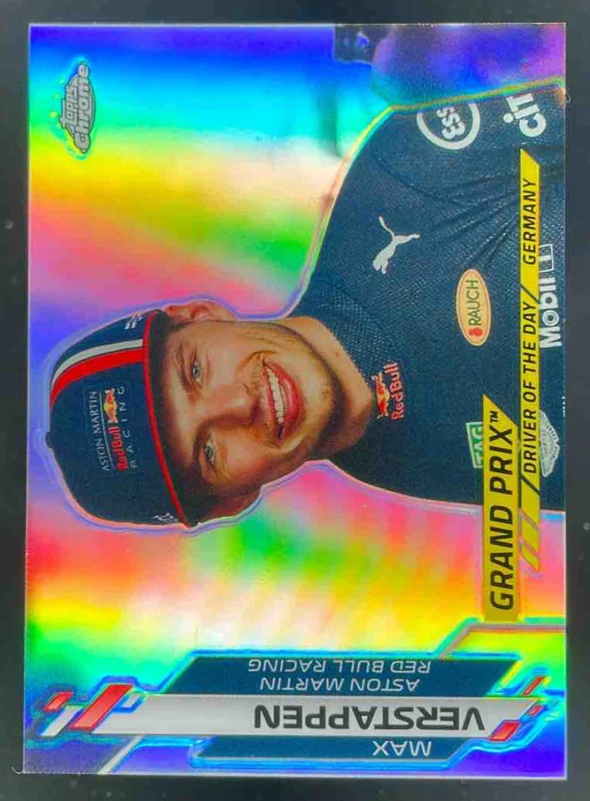 2020 Topps Chrome Formula 1 Refractor #164 Max Verstappen RC