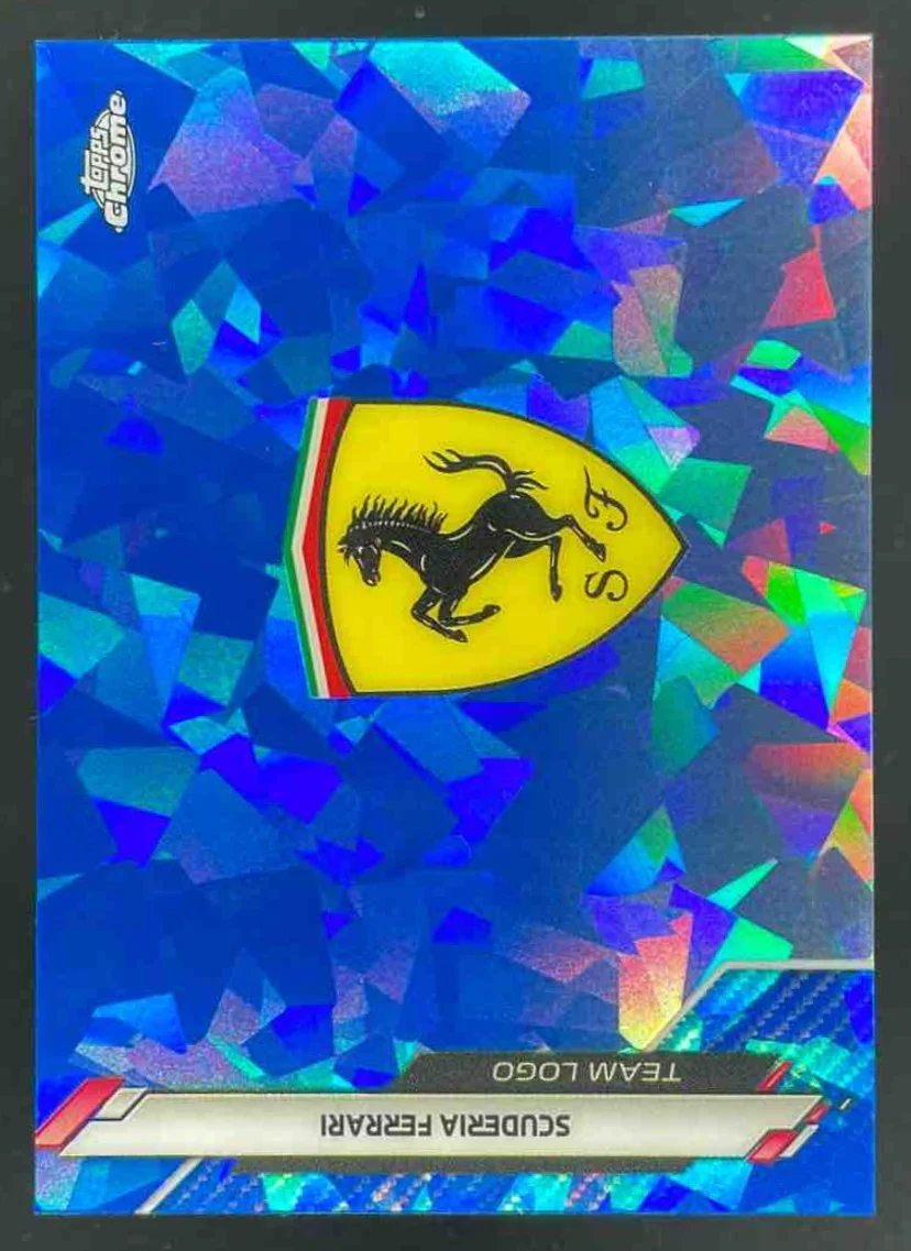 2020 Topps Chrome Sapphire Formula 1 #113 Scuderia Ferrari