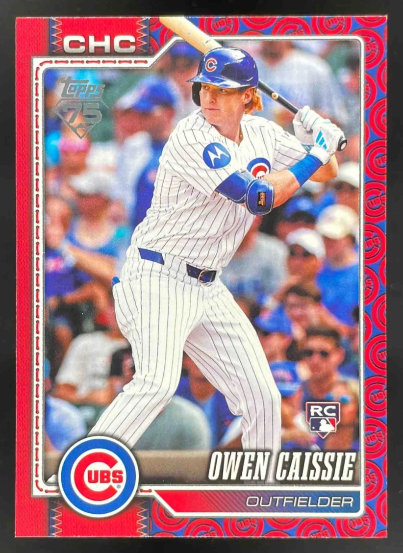 2026 Topps Team Color Border Variation SP #233 Owen Caissie