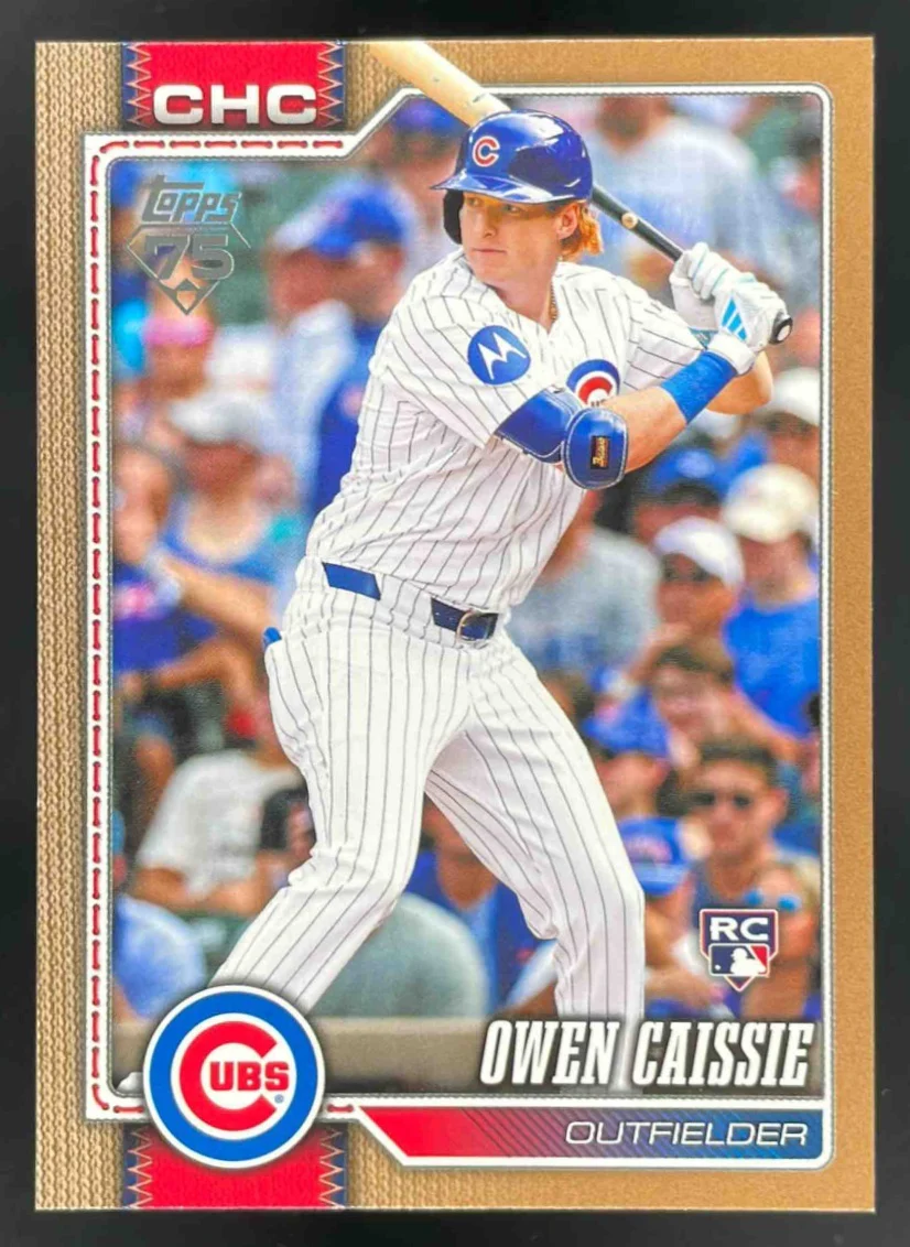 2026 Topps Gold #233 Owen Caissie RC /2026
