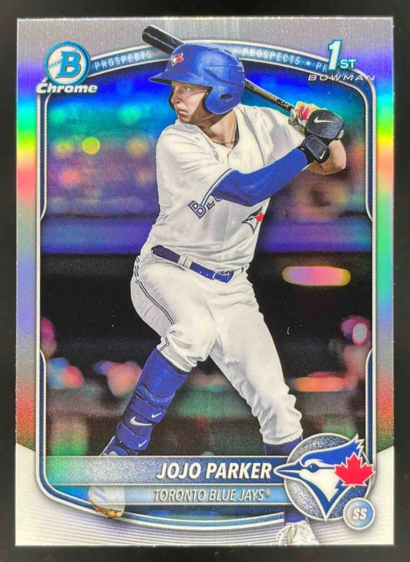 2025 Bowman Draft Chrome Refractor #BDC-8 JoJo Parker RC