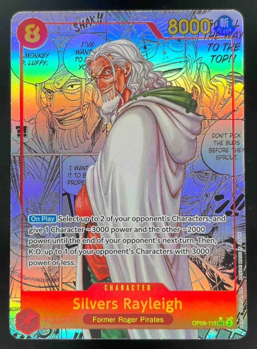 Silvers Rayleigh Parallel Manga - Two Legends OP08 One Piece
