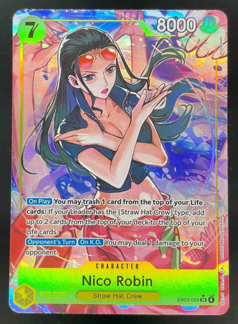 2026 One Piece Heroines Edition Special Card #EB03-055 Nico Robin