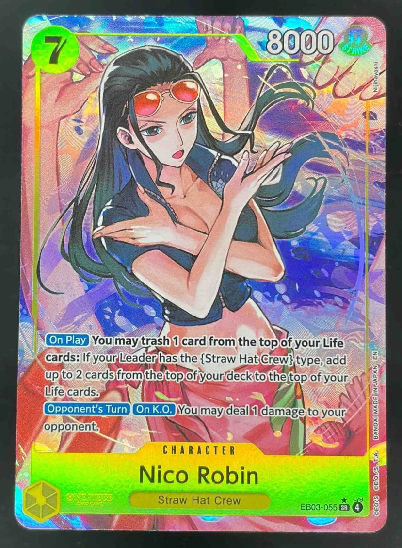2026 One Piece Heroines Edition Special Card #EB03-055 Nico Robin