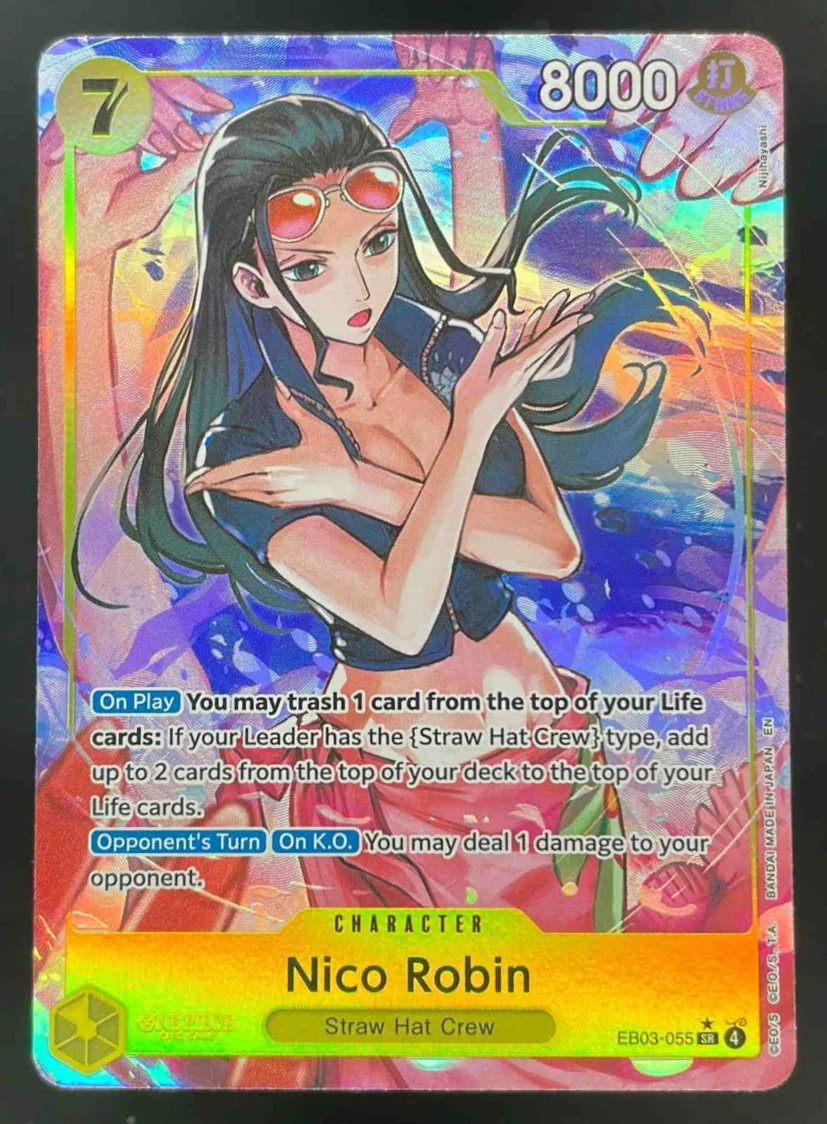 2026 One Piece Heroines Edition Special Card #EB03-055 Nico Robin