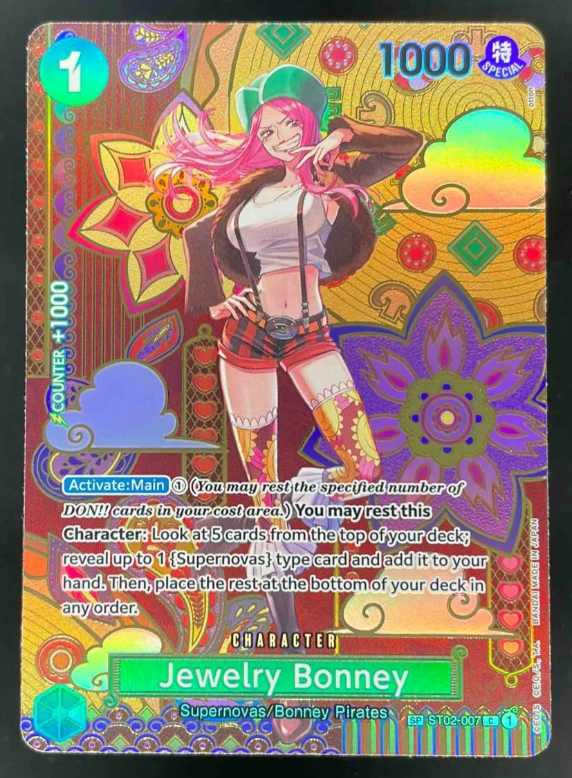 Jewelry Bonney SP - Two Legends OP08 ST02 007 One Piece