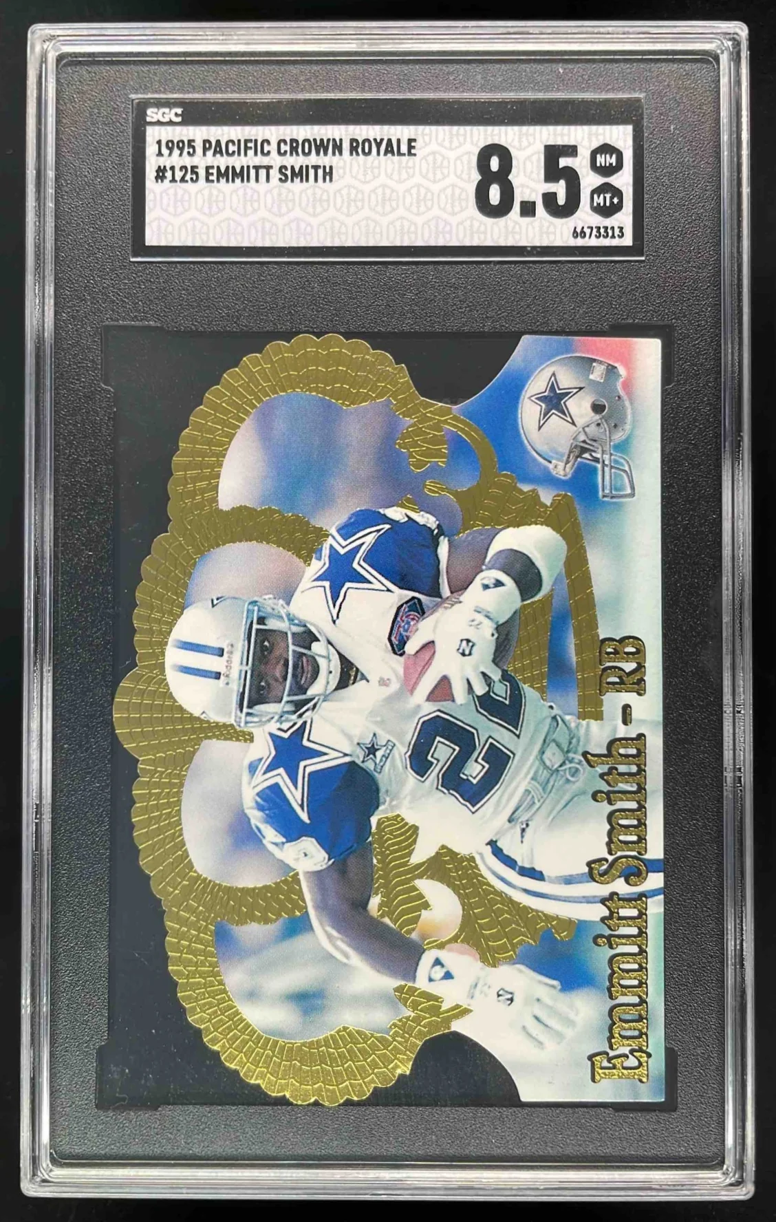 1995 Pacific Crown Royale #125 Emmitt Smith SGC 8.5