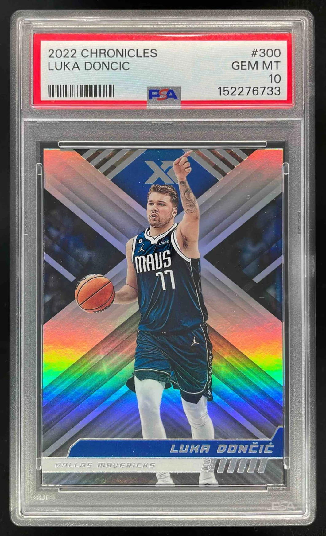 2022 Panini Chronicles XR #300 Luka Doncic PSA 10