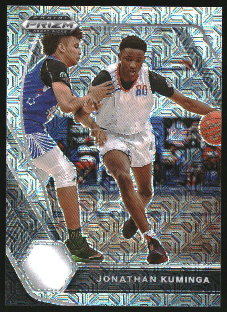 2021-22 Panini Prizm Draft Picks Prizms Mojo #5 Jonathan Kuminga /25
