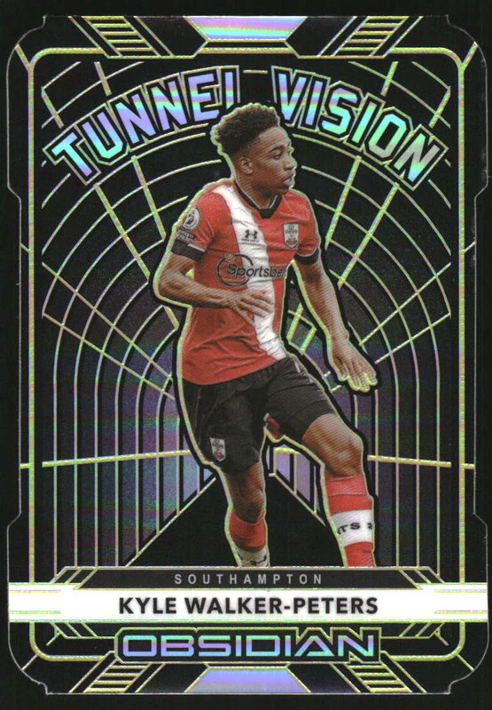 2020 Panini Obsidian Tunnel Vision Electric Etch Yellow Kyle Walker-Peters /10