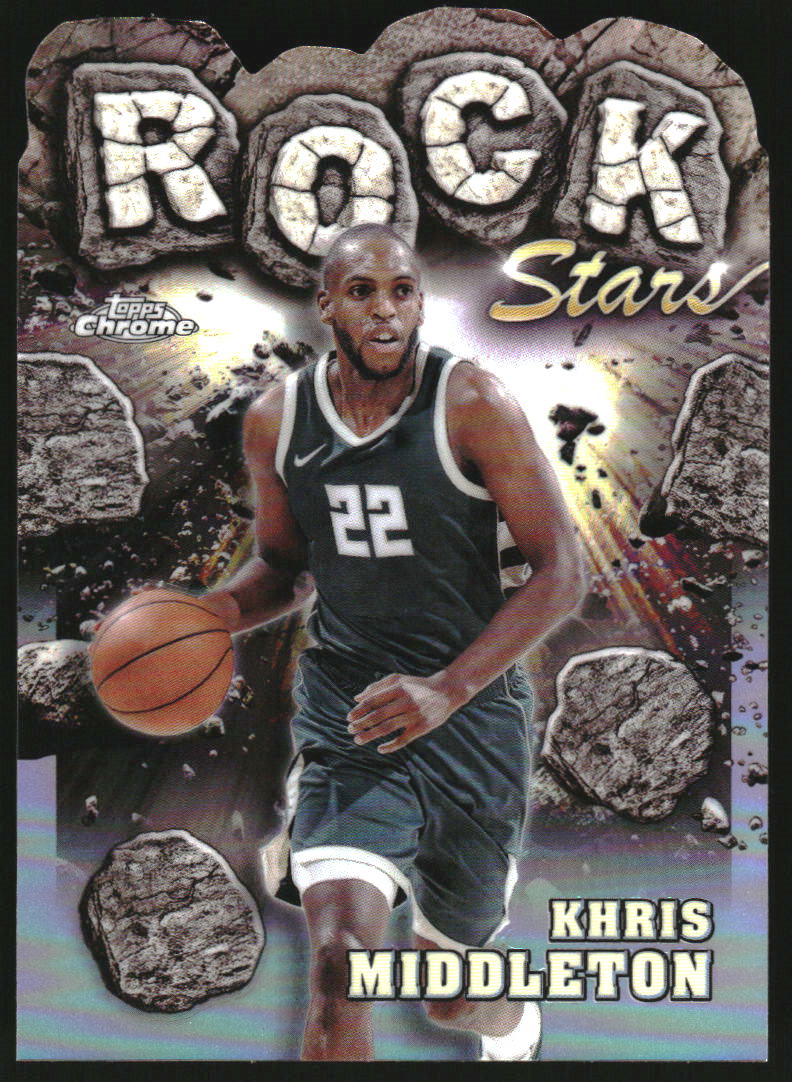 2023-24 Topps Chrome Rock Stars #RS21 Khris Middleton