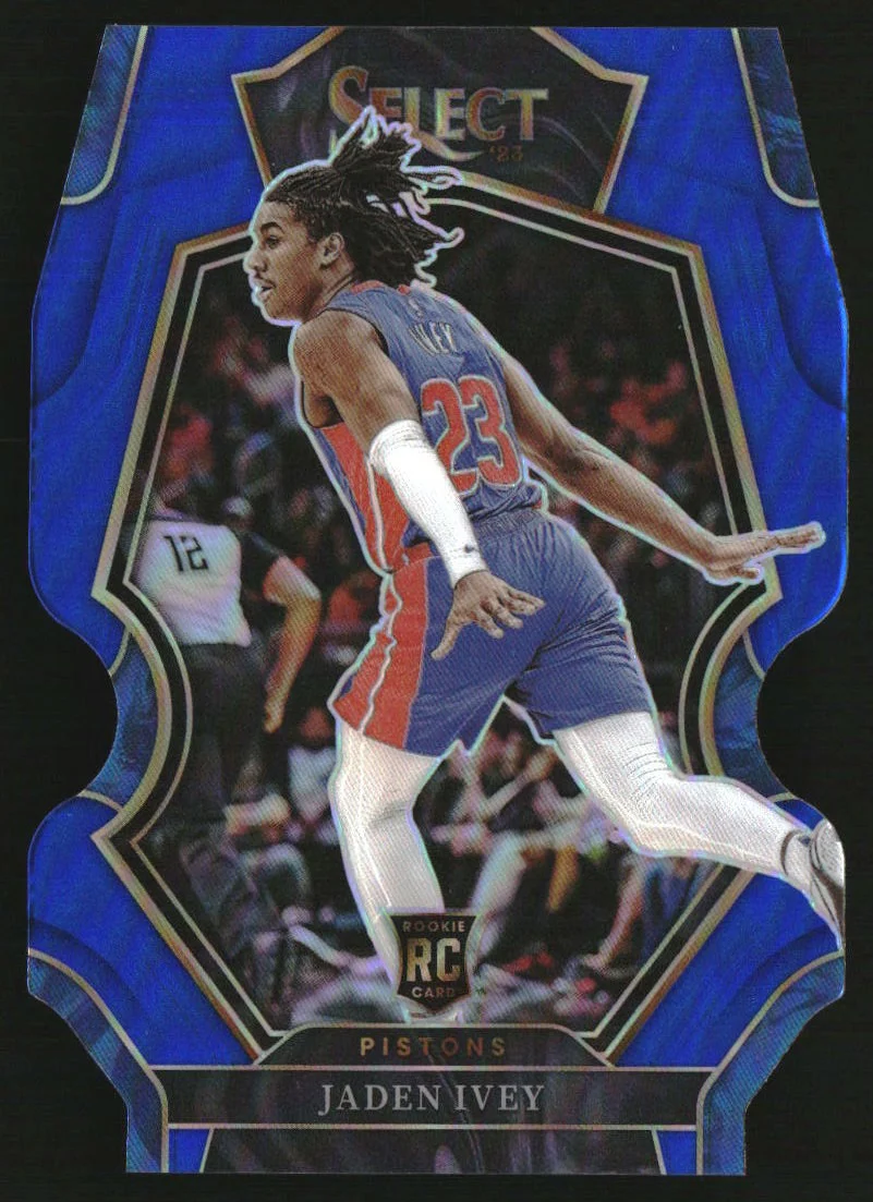 2022-23 Select Prizms Blue Die Cut #178 Jaden Ivey RC Rookie /249