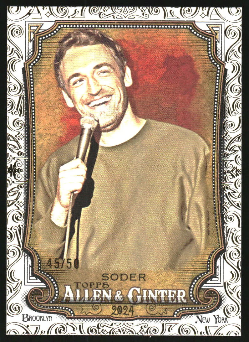 2024 Topps Allen and Ginter Gold Foil Fillage #261 Dan Soder /50