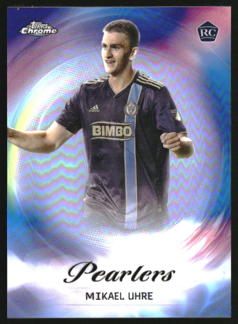 2023 Topps Chrome MLS Pearlers #P6 Mikael Uhre RC Rookie
