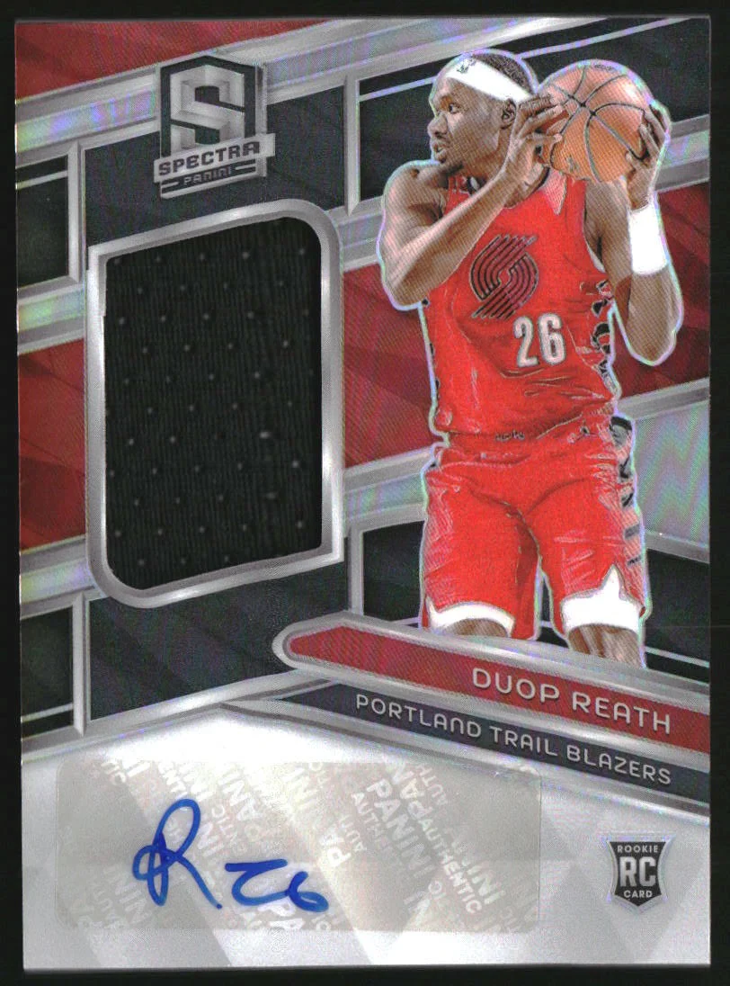 2023-24 Panini Spectra #207 Duop Reath Rookie Jersey Auto /199