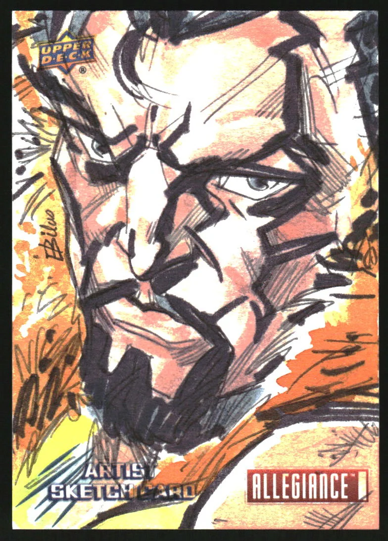 2023 Marvel Allegiance Secret Wars Sketch Card Ed Bilas 1/1