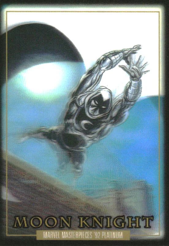 2024 SkyBox Marvel '92 Platinum Lenticular #51 Moon Knight